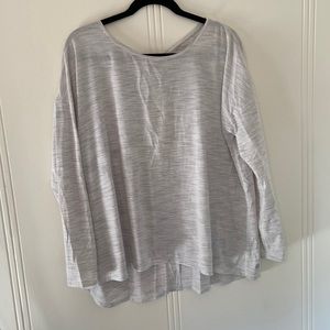 Lululemon long sleeve tee. Size 12